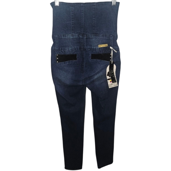 NWT Y2K Silver Diva High Waisted Push Up Jeans - Picture 2 of 4